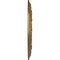 Ekena Millwork Darnay Ceiling Medallion (Fits Canopies up to 7 1/4"), Hand-Painted Pale Gold, 29 1/4"OD x 2"P CM29DAPAS - alternate 4